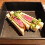 焼肉うしごろ - フィレカツサンド