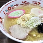 らーめん 信 - 塩ラーメン＋生姜