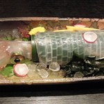 かしま 支店 - イカ刺身