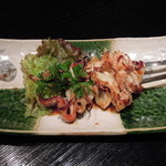 かしま - イカの足浸け焼き