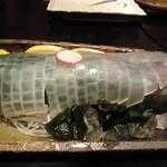 かしま - イカ刺身2杯目