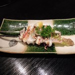 かしま - イカの足塩焼き