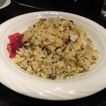 かしま - 仕上げのチャーハン