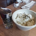 ブロンコビリー - ふりかけも試してみました