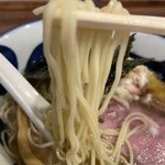 Ramen鯛魔神 - 塩ラーメン、麺リフト