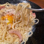 石窯焼イタリアン ジョー&ジョー - ★半熟カルボナーラ（1050円税込）ブッフェ（平日料金・390円税込）★