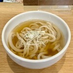 手打ちうどん 麦ヶ丘 - かけうどん750円