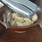 ふくちゃんラーメン - 生にんにく！
