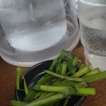 ふくちゃんラーメン - ニラチムチ！準備オッケ～♪