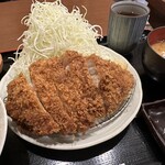 とんかつ まさむね - 上ロースかつ定食 1,900円