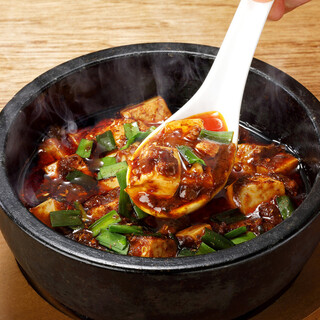 Authentic Chinese food [Sichuan mapo tofu]