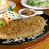 ぱぱばーぐまますいーつ - 料理写真:贅沢に常陸牛を100%使ったハンバーグ♪とっても柔らかいです。ランチ