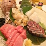 喜蕎 - 或る日の刺身盛合せ