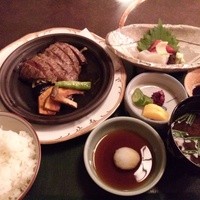 和食レストラン 羽衣 - 和牛ステーキ定食4000円