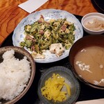 仲宮里 - ゴーヤーチャンプルー定食