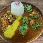 みわCurry - 本日のカレープレート小盛り1,150円♪