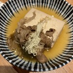 肉豆冨とレモンサワー 大衆食堂 安べゑ - 肉豆腐白399円