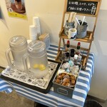 川珈琲店 - セルフコーナー