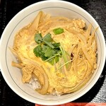 Mekiki no ginji - アジフライの卵とじ丼　新発想！