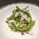 三和 - 神奈川 真蛸と大葉とインゲンの冷製パスタ