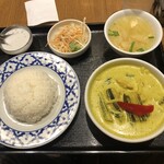 バンコクスパイス - グリーンカレーセット