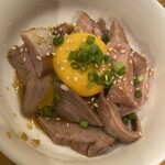 立川やきとん - スタミナ刺　酒が止まらんし(･･;)