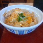 なか卯 - 親子丼(並盛)、斜め上から撮影