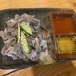 立川やきとん - センマイ刺　ワイのリクエスト