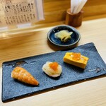 寿司 ぼたん - お寿司３巻