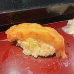 築地 男前鮓 - 赤海老漬け