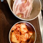 Okonomiyaki Hompo - 初代豚玉＋キムチ