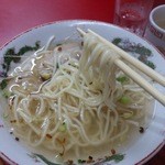 のり一 - 麺はこんな感じ