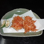 朋 - 桜海老のかき揚げ①