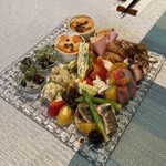 オリゾンテ - 料理写真:前菜盛合せ