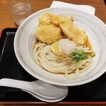 香川 さぬき麺業 - 鶏天おろしぶっかけ。
