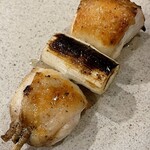 焼鳥 せきね - お代わりのねぎまもサイズ感アップです