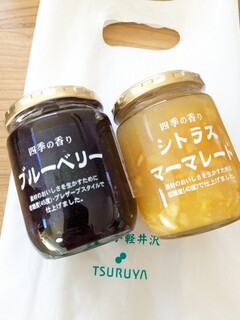 TSURUYA - お土産で頂いた2種類のジャム