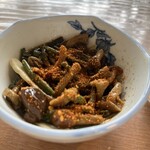 そば処 湧水 - 唐辛子で愉しむｗ