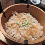 東京 芝 とうふ屋うかい - 白海老御飯