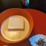 東京 芝 とうふ屋うかい - 豆水とうふ