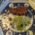 東京 芝 とうふ屋うかい - 和牛炭火焼き