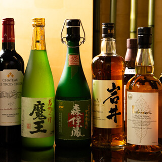 A variety of whiskey highballs and carefully selected wines that bring out the flavor of your dishes