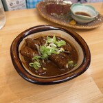 ニュースタンド アサヒ - どて煮 450円