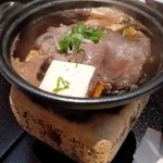 無庵 - 国産牛すき焼き 野菜 豆腐 玉子