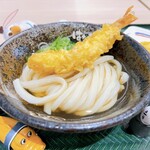 Hanamaru Udon - 大海老天 冷やかけうどん(*´д｀*)