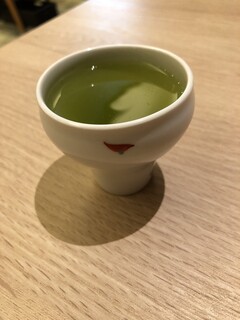 Maruya Honten - 食後の深蒸し緑茶（無料）