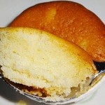 甘泉堂 - 「コシヒカリの里【魚沼育ち】」カットして食べます状態です(2013/9/24UP)