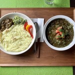 スプーンソング - 【2月9日(木)】(北インド)サグチキン＆(南インド)レモンライスセット