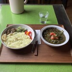 スプーンソング - 【2月9日(木)】(北インド)サグチキン＆(南インド)レモンライスセット