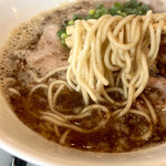 麺屋 周 - 背脂煮干し中華（全粒粉低加水麺）